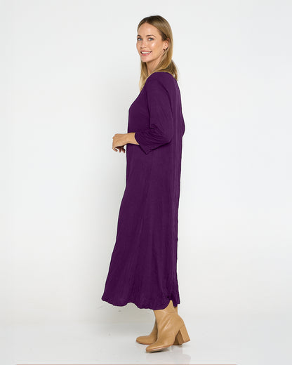 Maisie Dress - Purple