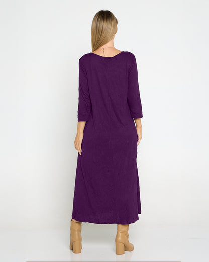 Maisie Dress - Purple