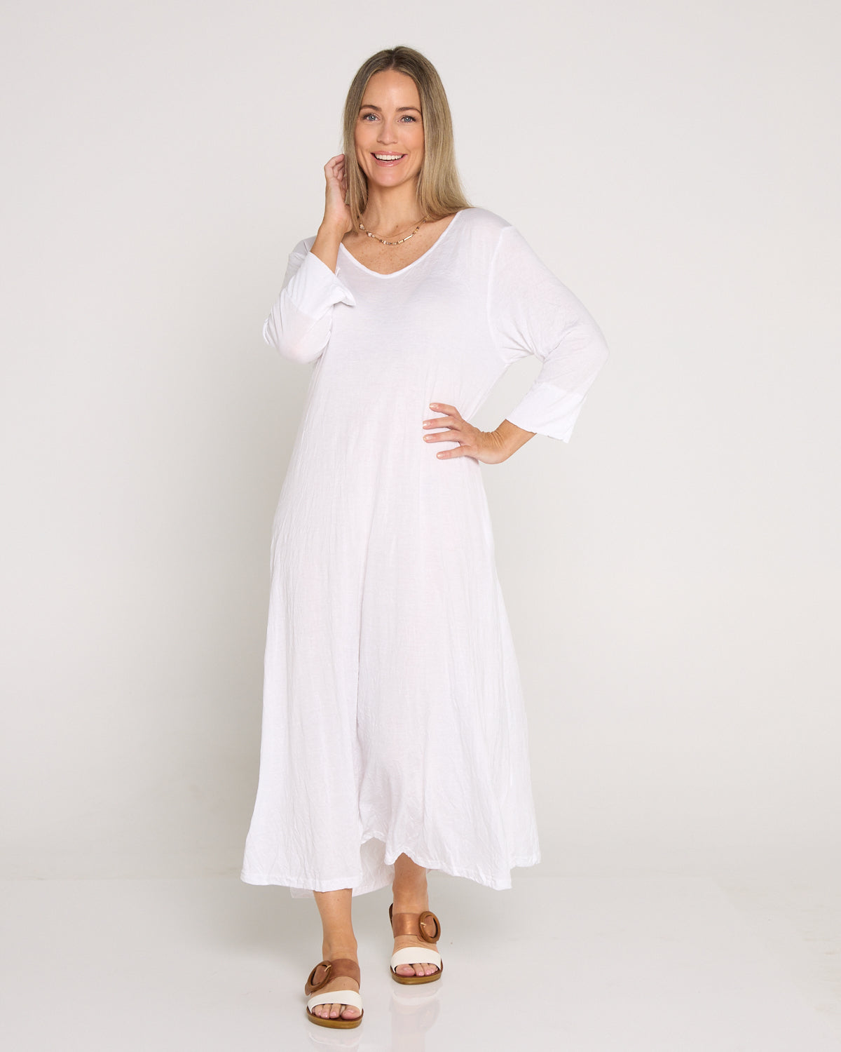 Maisie Dress - White