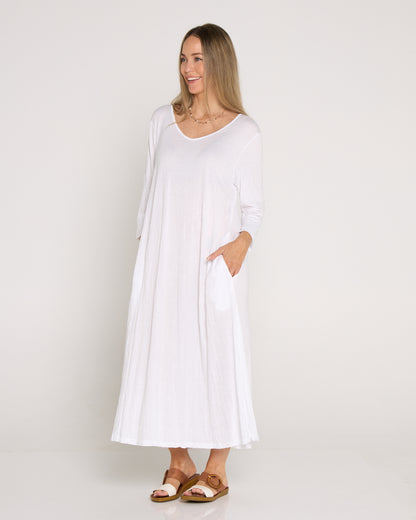 Maisie Dress - White