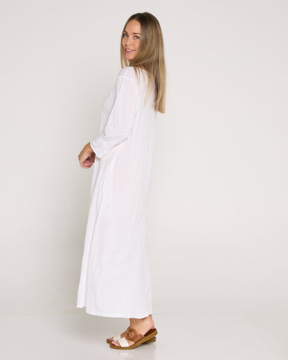 Maisie Dress - White