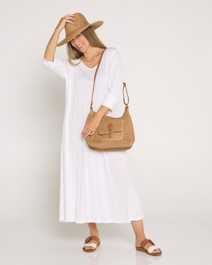 Maisie Dress - White