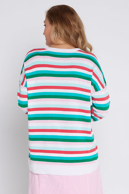 Universe Knit - Multicoloured Stripe