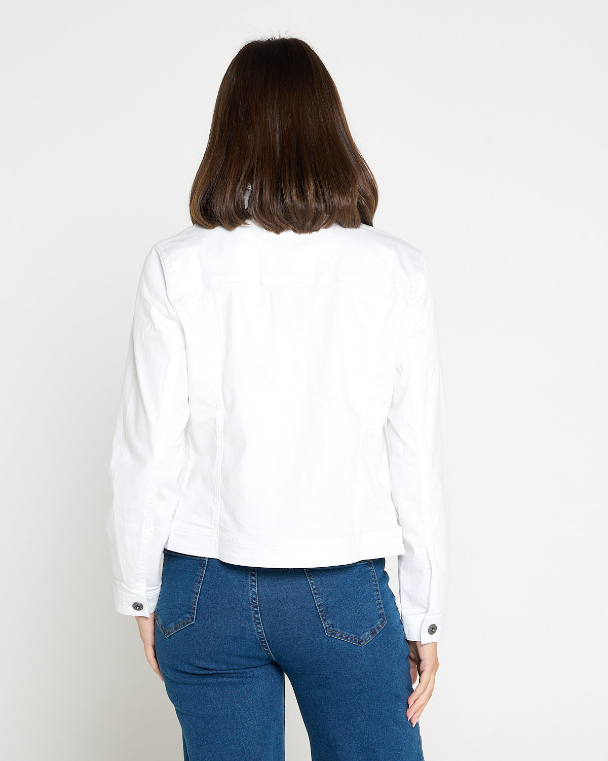 Michigan Denim Jacket - White