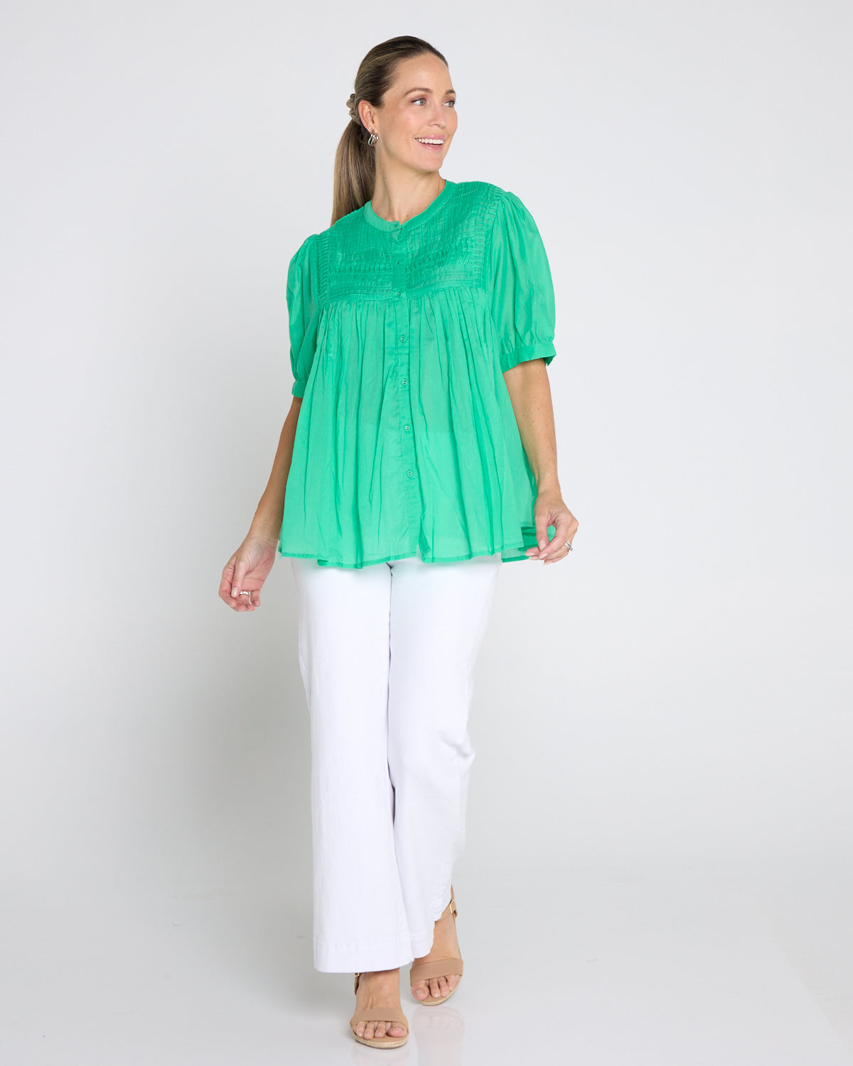 Monty Shirt - Gumdrop Green
