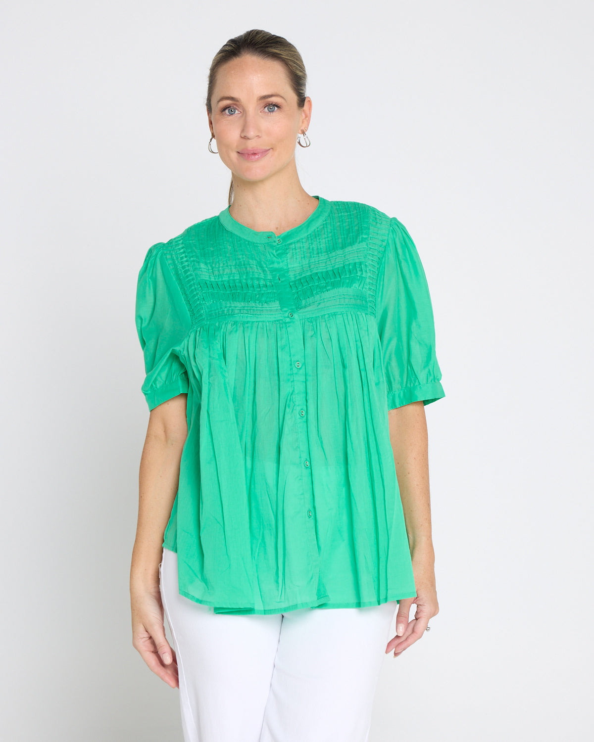 Monty Shirt - Gumdrop Green