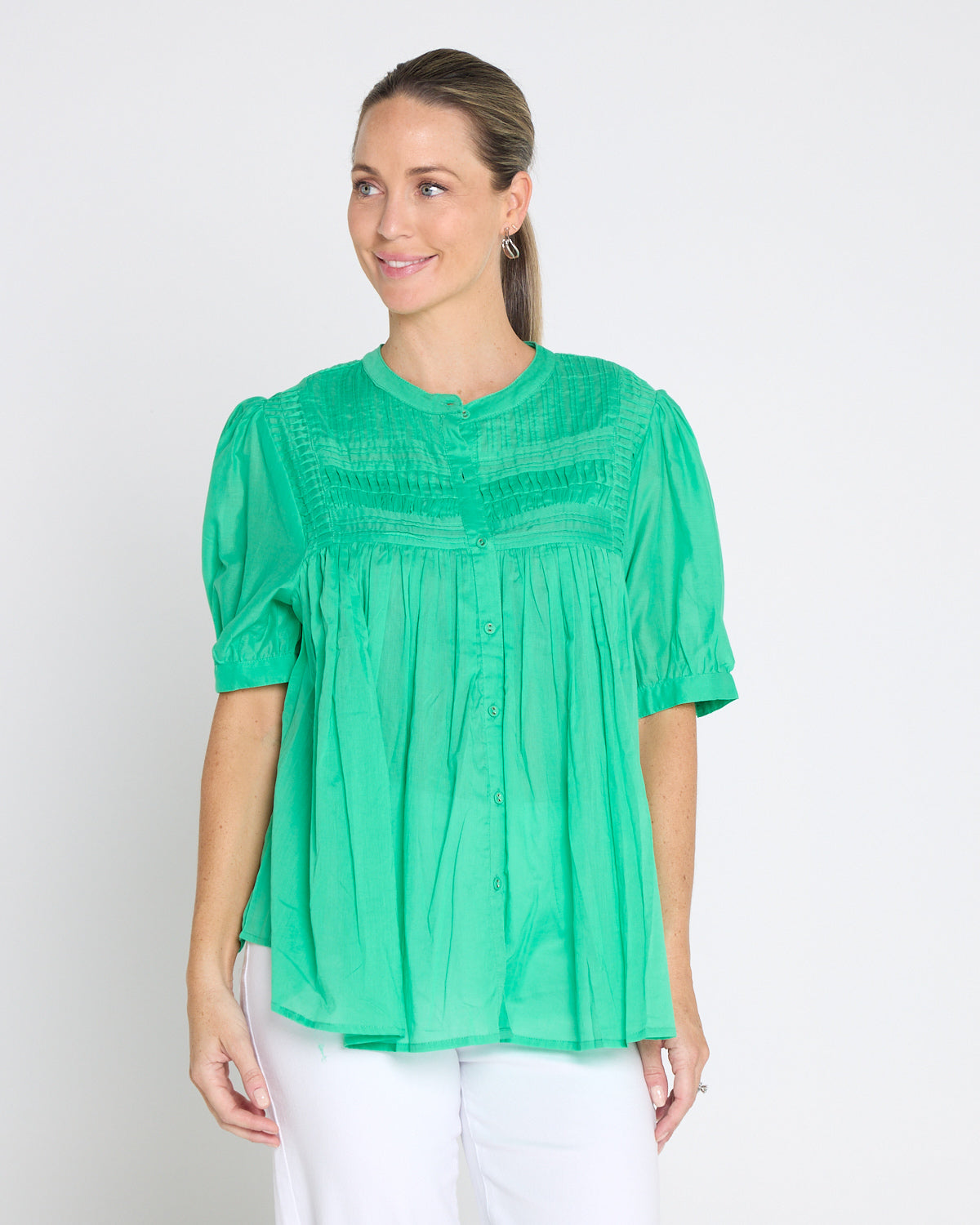 Monty Shirt - Gumdrop Green