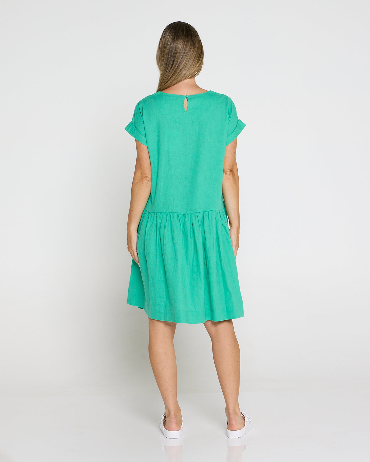 Sunset Hour Dress - Gumdrop Green