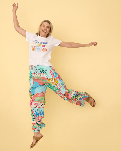 Alfresco Tee - Sardinia White