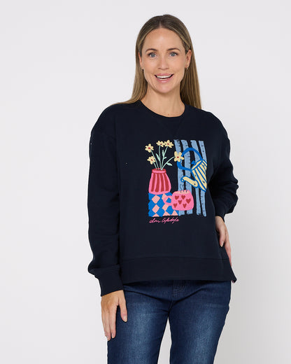 Fill Your Cup Crew - Navy