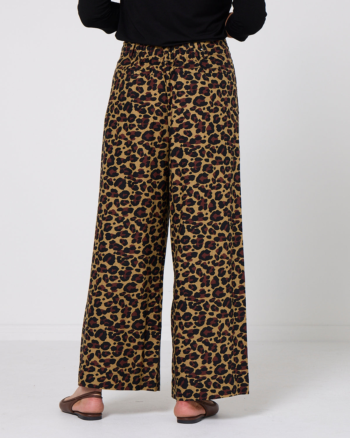 Saskia Trousers - Animal Print