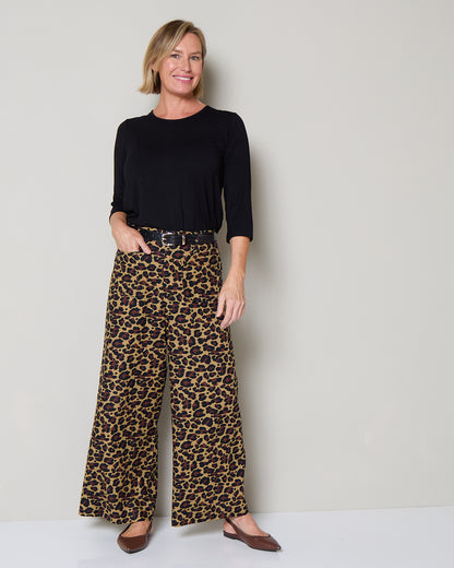 Charlie Bamboo Top - Black