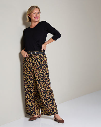 Charlie Bamboo Top - Black