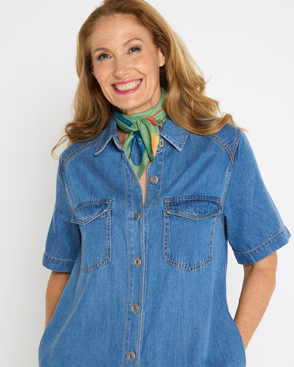 Let's Fiesta Scarf - Green