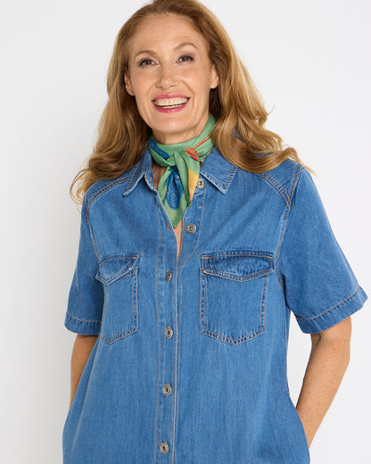 Let's Fiesta Scarf - Green