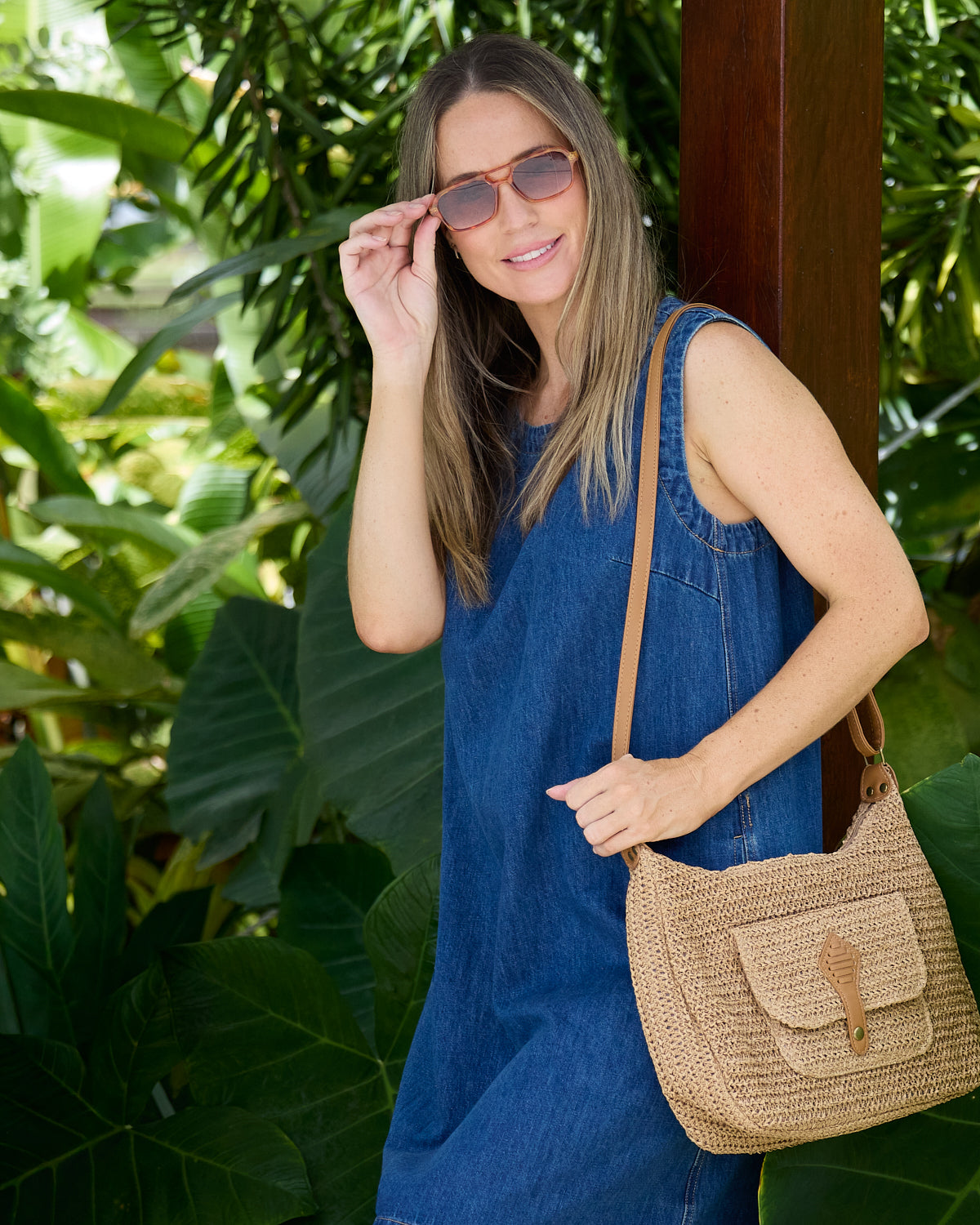 Sonny Denim Dress - Dark Blue