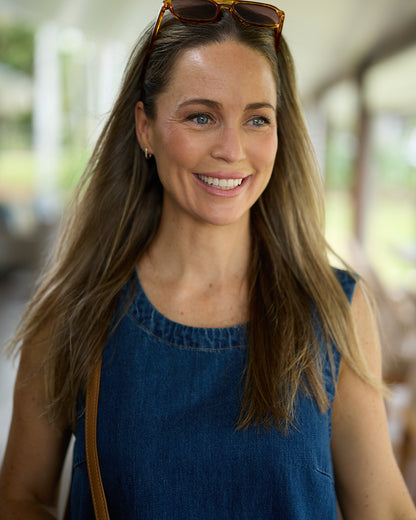 Sonny Denim Dress - Dark Blue