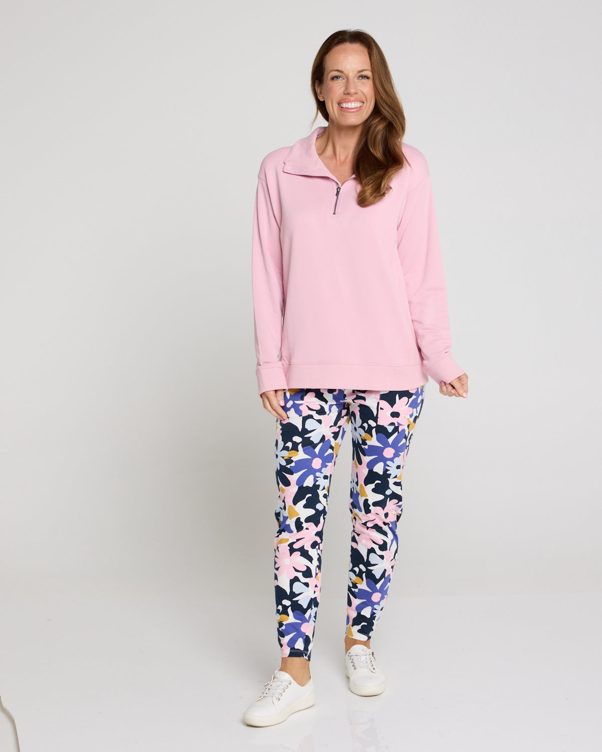 Quincy Lounge Pant - Floral Print