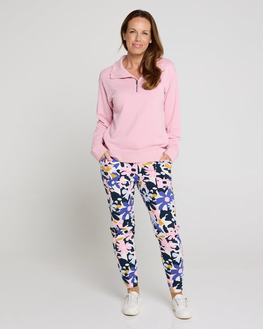 Quincy Lounge Pant - Floral Print