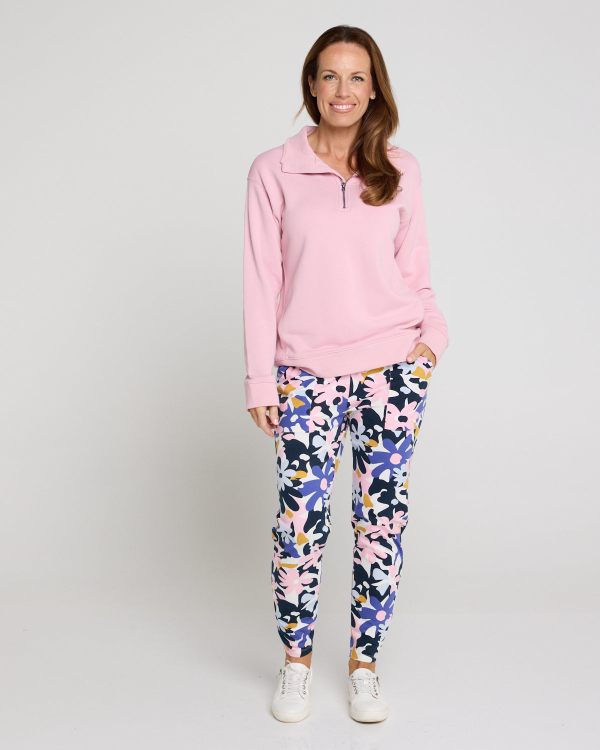 Quincy Lounge Pant - Floral Print