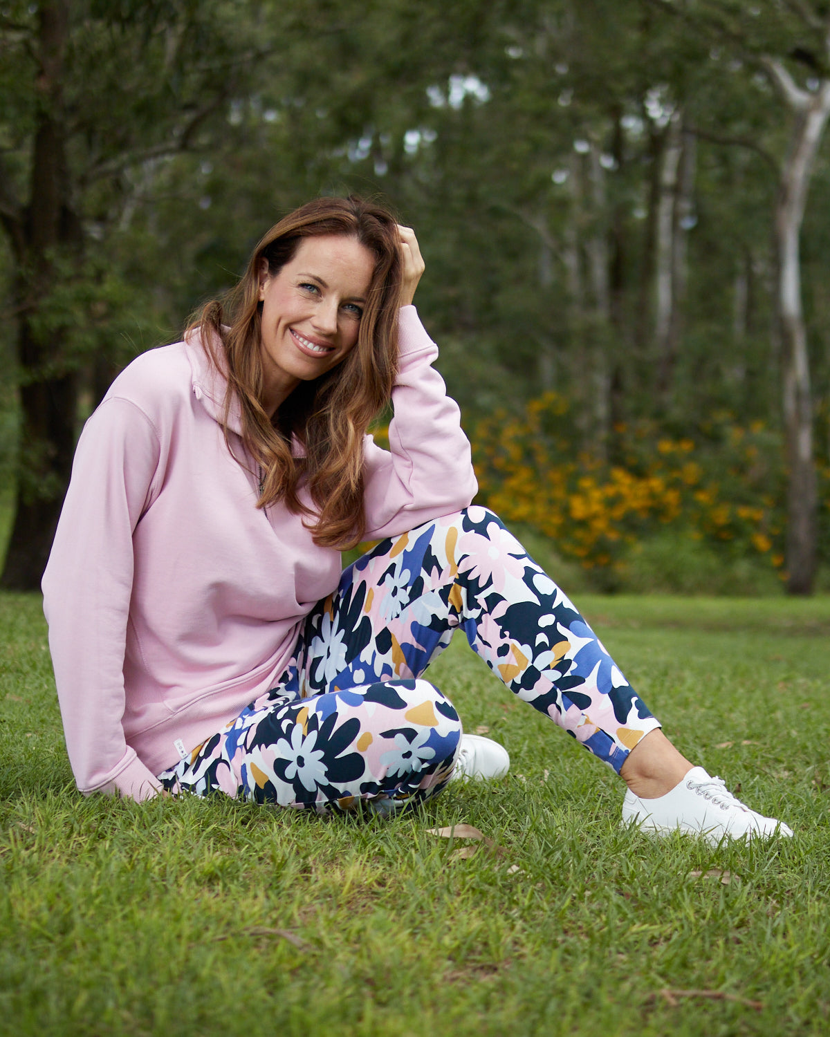 Tatum Half Zip Fleece Jumper - Soft Pink