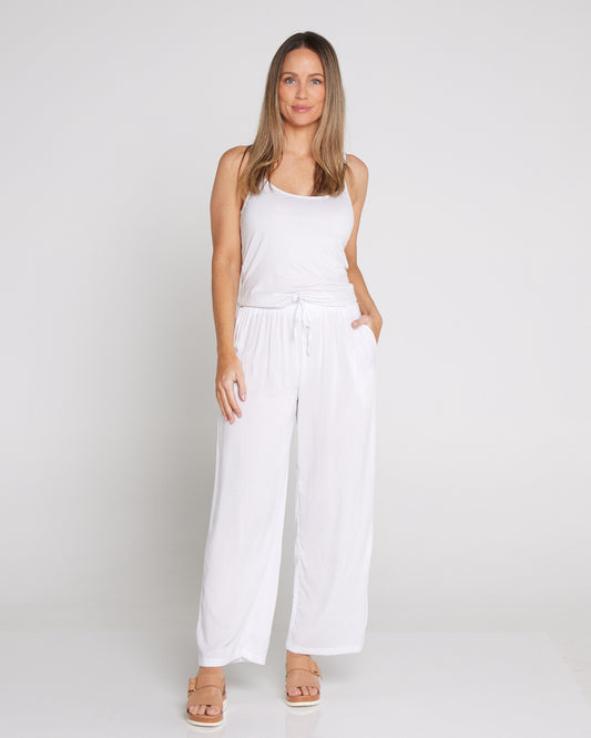 Tammy Lightweight Pants - White