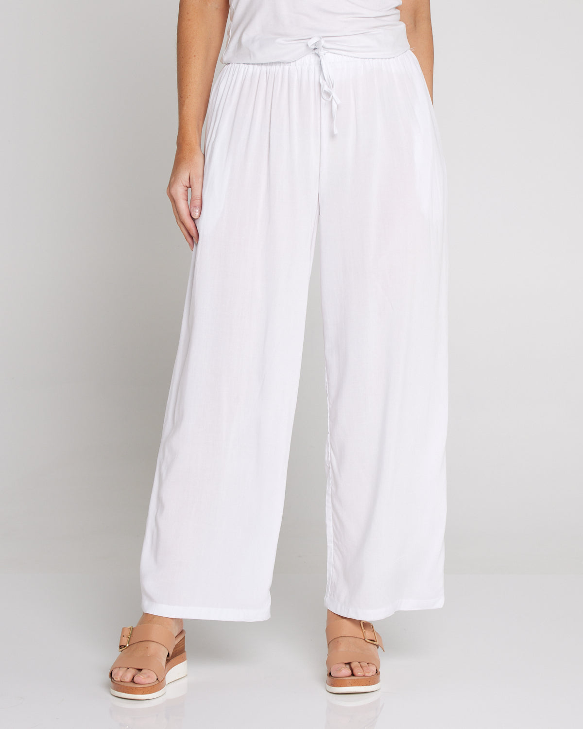 Tammy Lightweight Pants - White