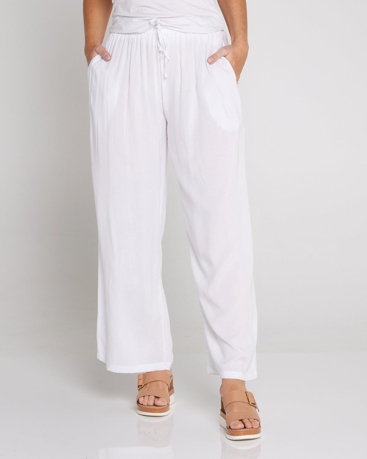 Tammy Lightweight Pants - White