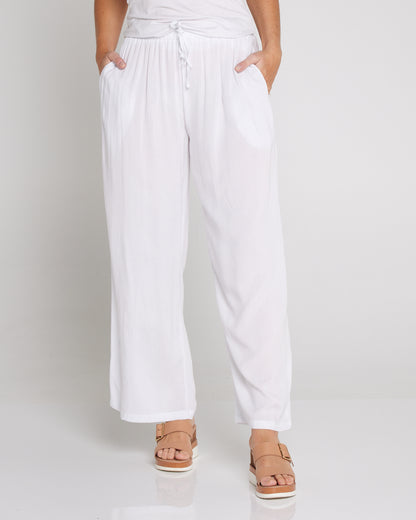 Tammy Lightweight Pants - White
