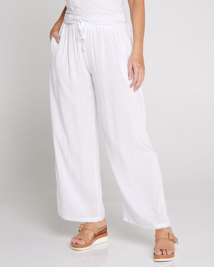 Tammy Lightweight Pants - White