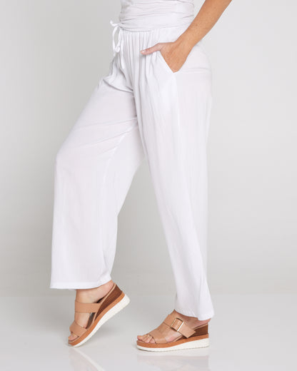 Tammy Lightweight Pants - White