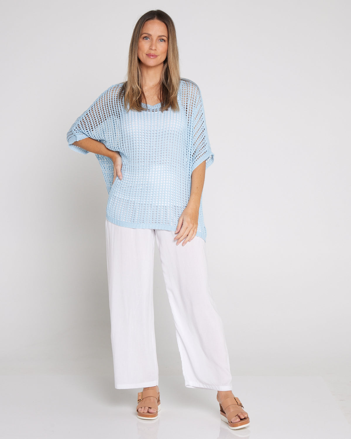 Tammy Lightweight Pants - White
