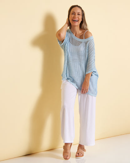 Tammy Lightweight Pants - White