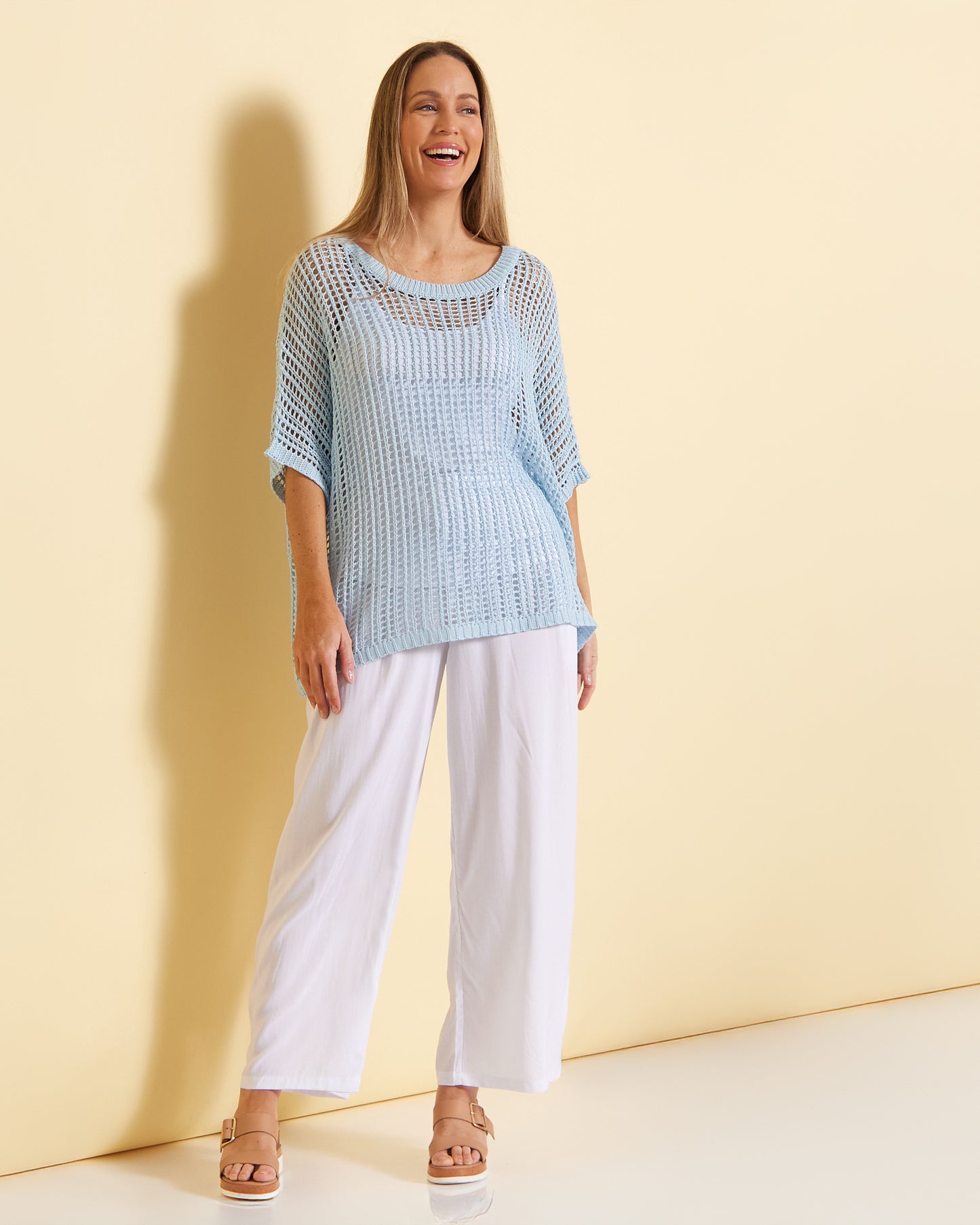 Tammy Lightweight Pants - White