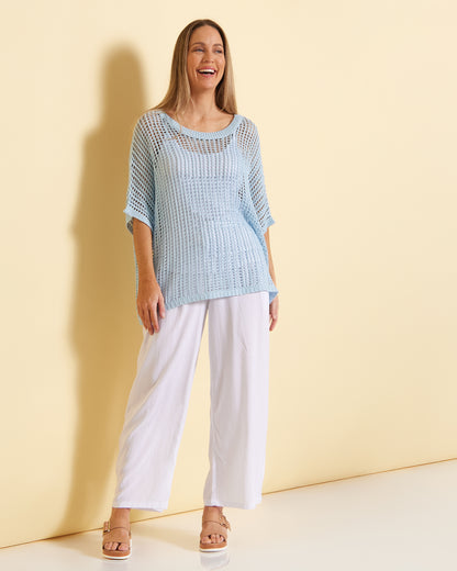Tammy Lightweight Pants - White