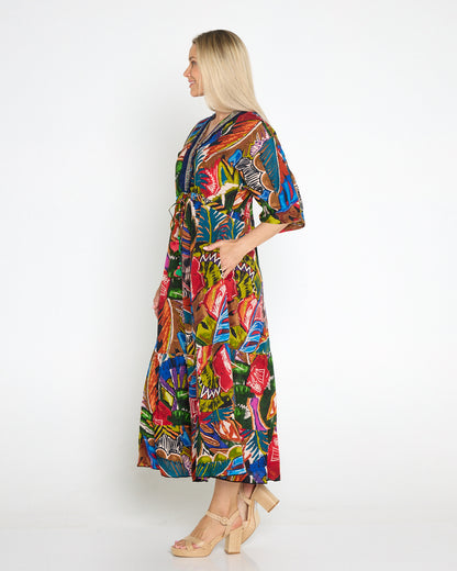Torgua Maxi Dress - Havana Carnival