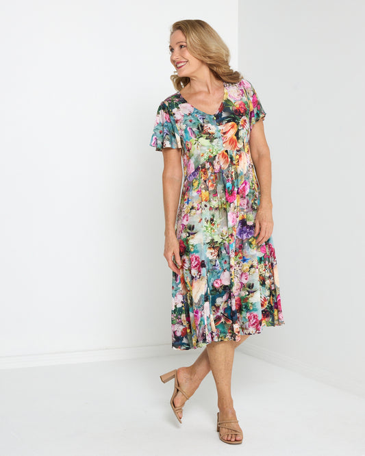 Cornwall Dress - Secret Garden