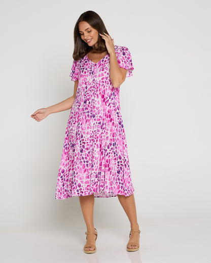 Cornwall Dress - Berry Crush