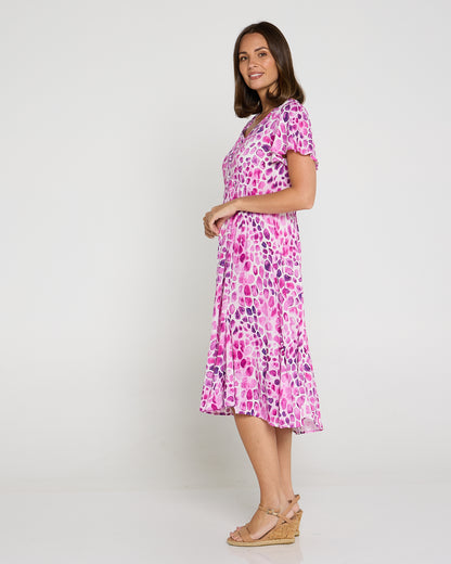 Cornwall Dress - Berry Crush