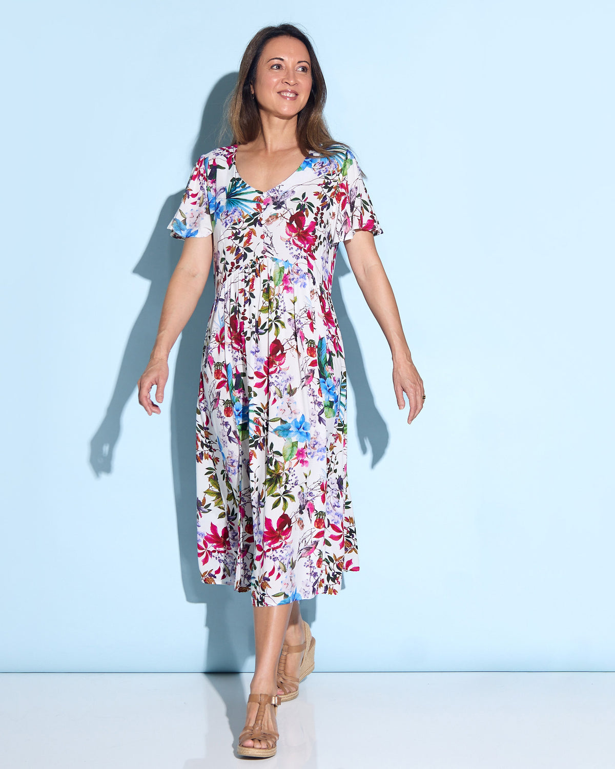 Cornwall Dress - Paradise Bloom