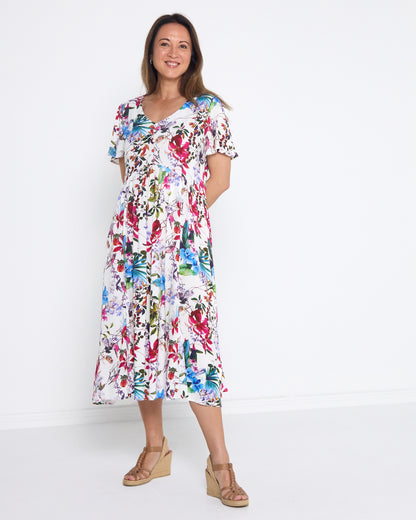Cornwall Dress - Paradise Bloom