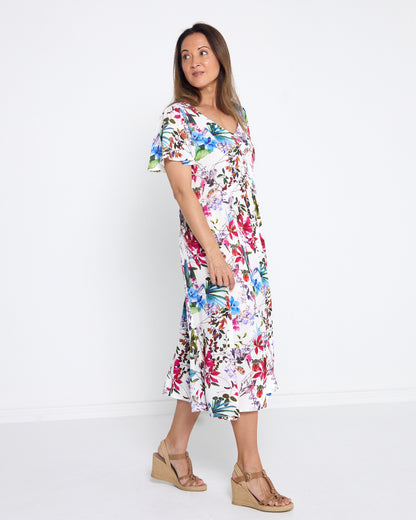 Cornwall Dress - Paradise Bloom
