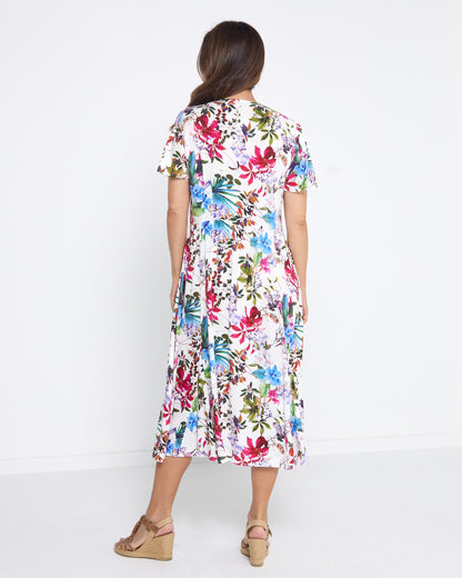 Cornwall Dress - Paradise Bloom