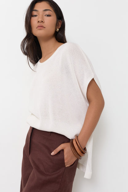 Trio Timber Bangle Set - Tan