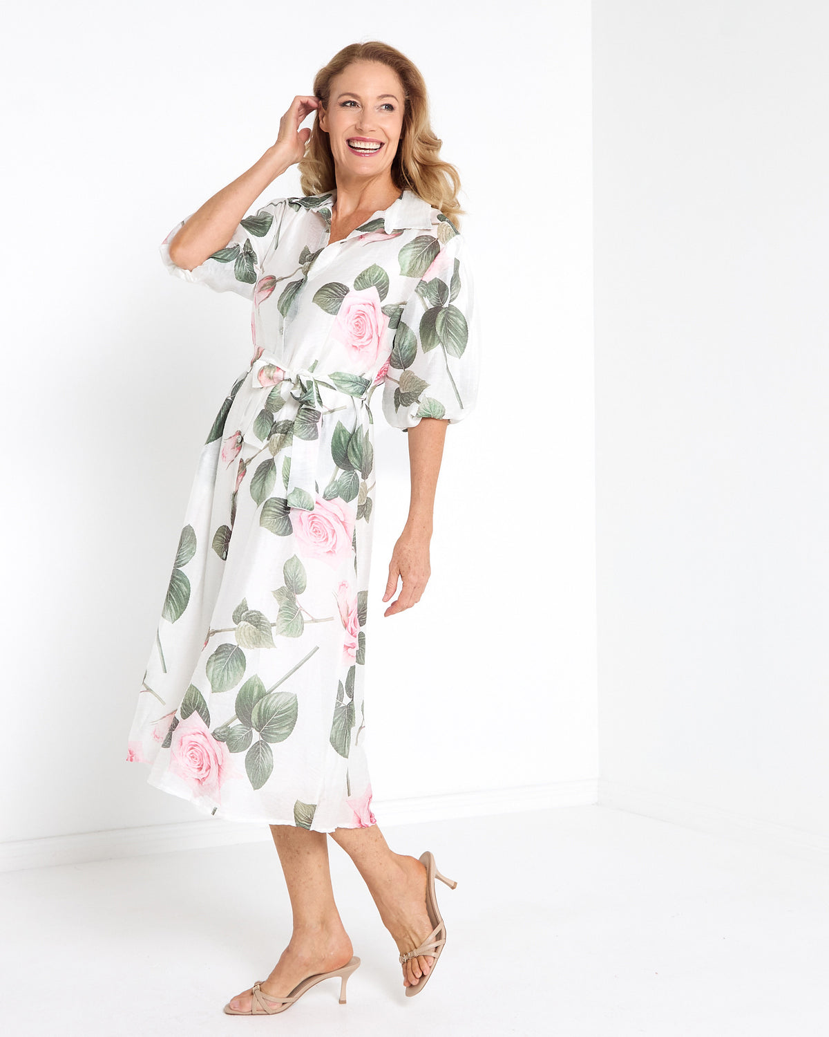 Harmony Shirt Dress - Garden Wedding