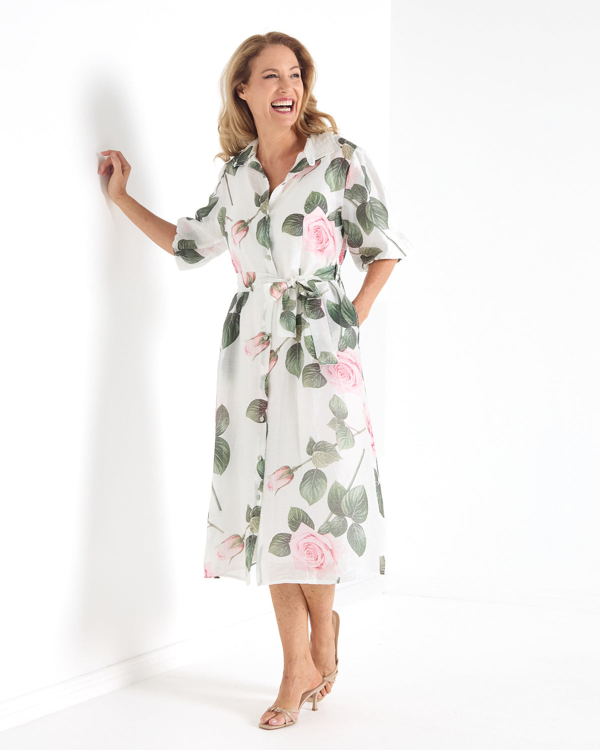 Harmony Shirt Dress - Garden Wedding