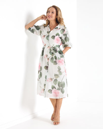 Harmony Shirt Dress - Garden Wedding