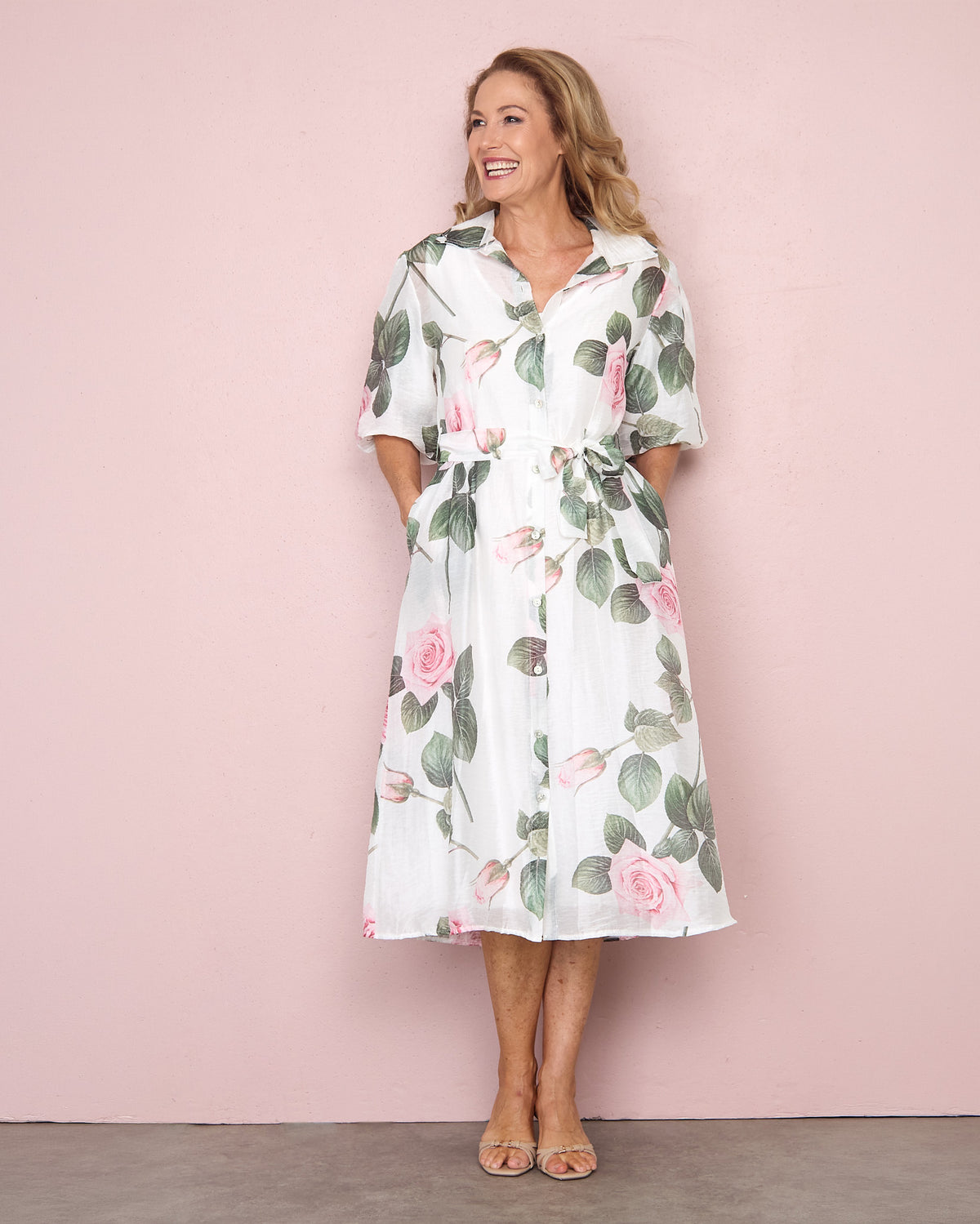 Harmony Shirt Dress - Garden Wedding