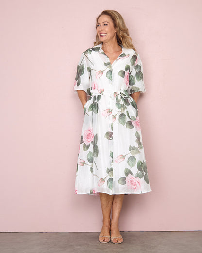 Harmony Shirt Dress - Garden Wedding