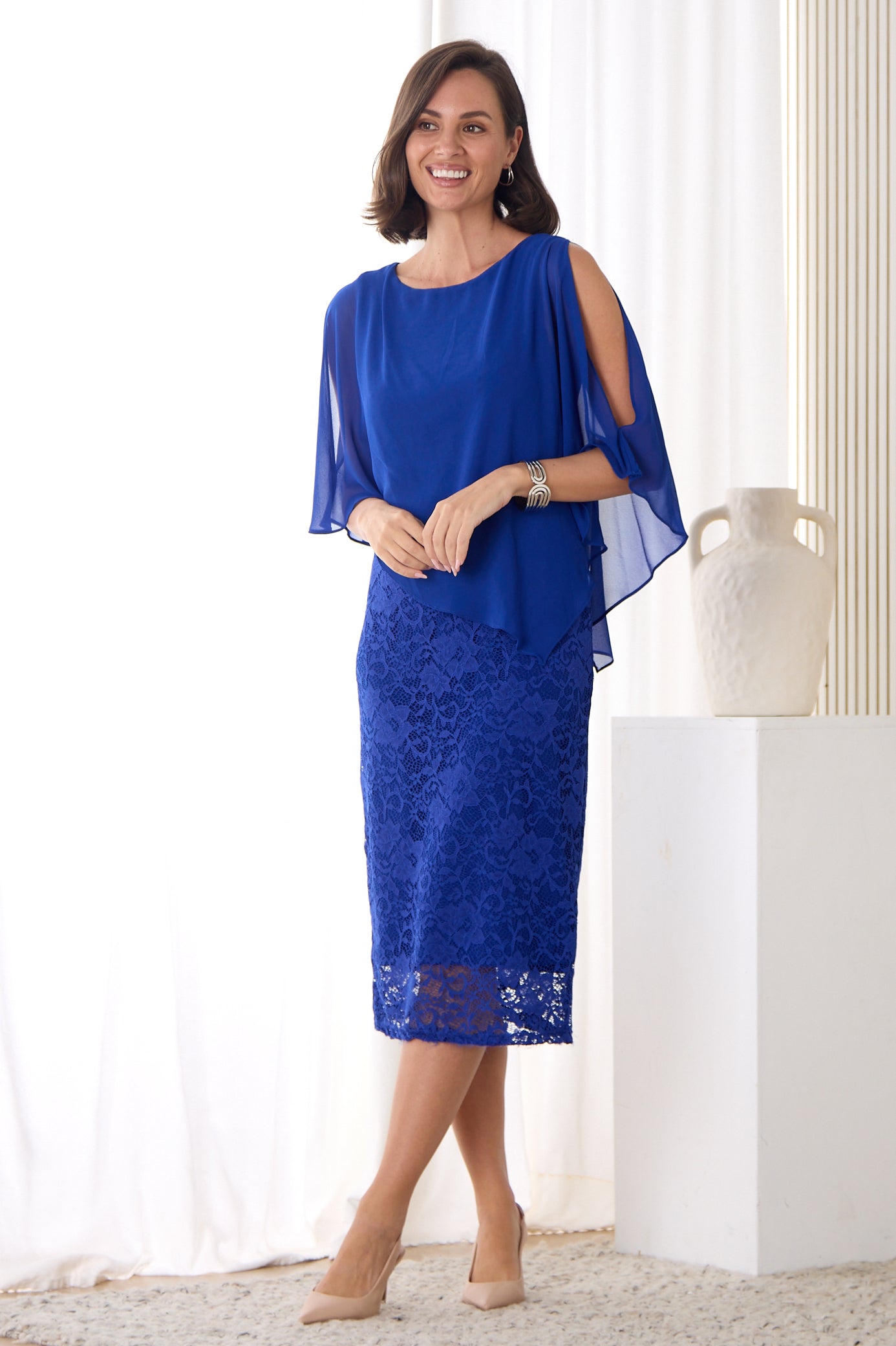Abigail Dress - Royal
